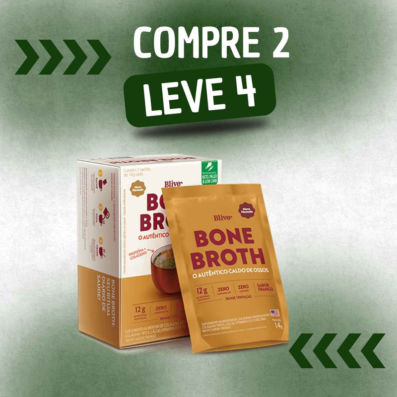 Bone Broth - Suplemento Alimentar - Promoção Exclusiva + Frete Grátis