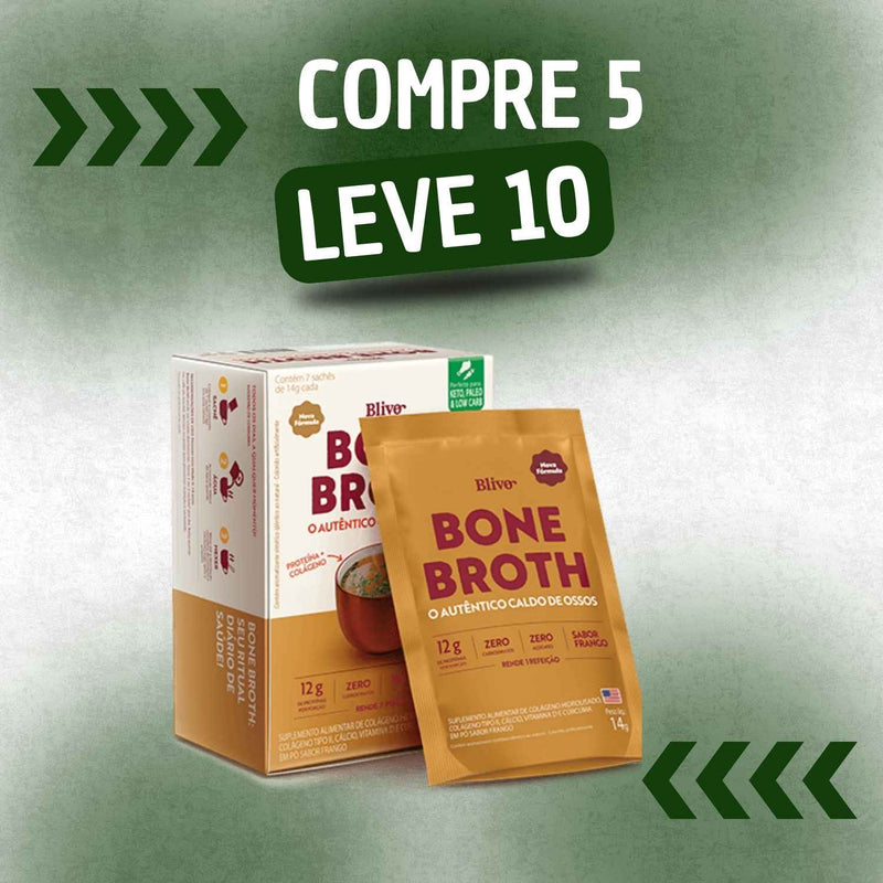 Bone Broth - Suplemento Alimentar - Promoção Exclusiva + Frete Grátis