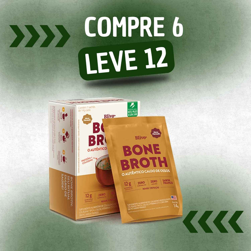 Bone Broth - Suplemento Alimentar - Promoção Exclusiva + Frete Grátis