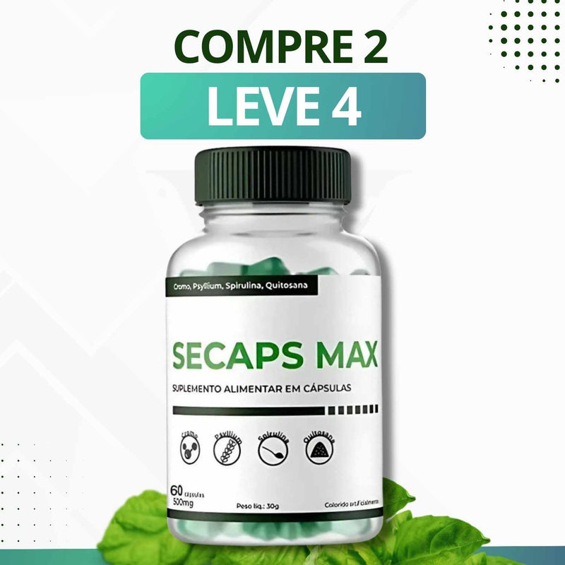 Secaps Max - Suplemento Alimentar - Promoção Exclusiva + Frete Grátis
